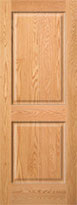 Red Oak 2-Panel Interior Door