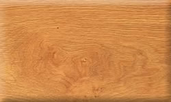 Plain sawn White Oak with no finish