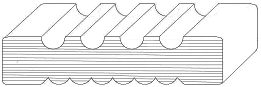 1048 Window and door casing .750" x 3.50"