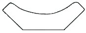 2522 Cove 0.750" x 2.125" 