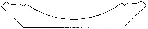 2569 Crown molding 1.125" x 6.125"