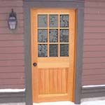 Custom 9-Lite Entry Door