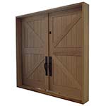 Custom Wood Exterior Doors KM-Series