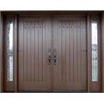 KM-Series Custom Solid Wood Entry Doors
