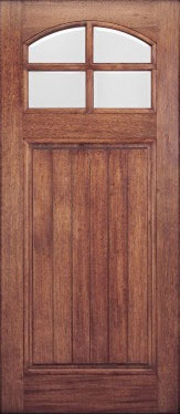 MIA-Series HTC400 Mahogany Entry Door