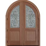 SIG-Series Round-Top Double Exterior Doors