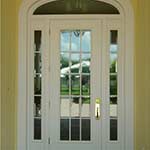 SIG-Series Front Door with Sidelites and Elliptical-Transom