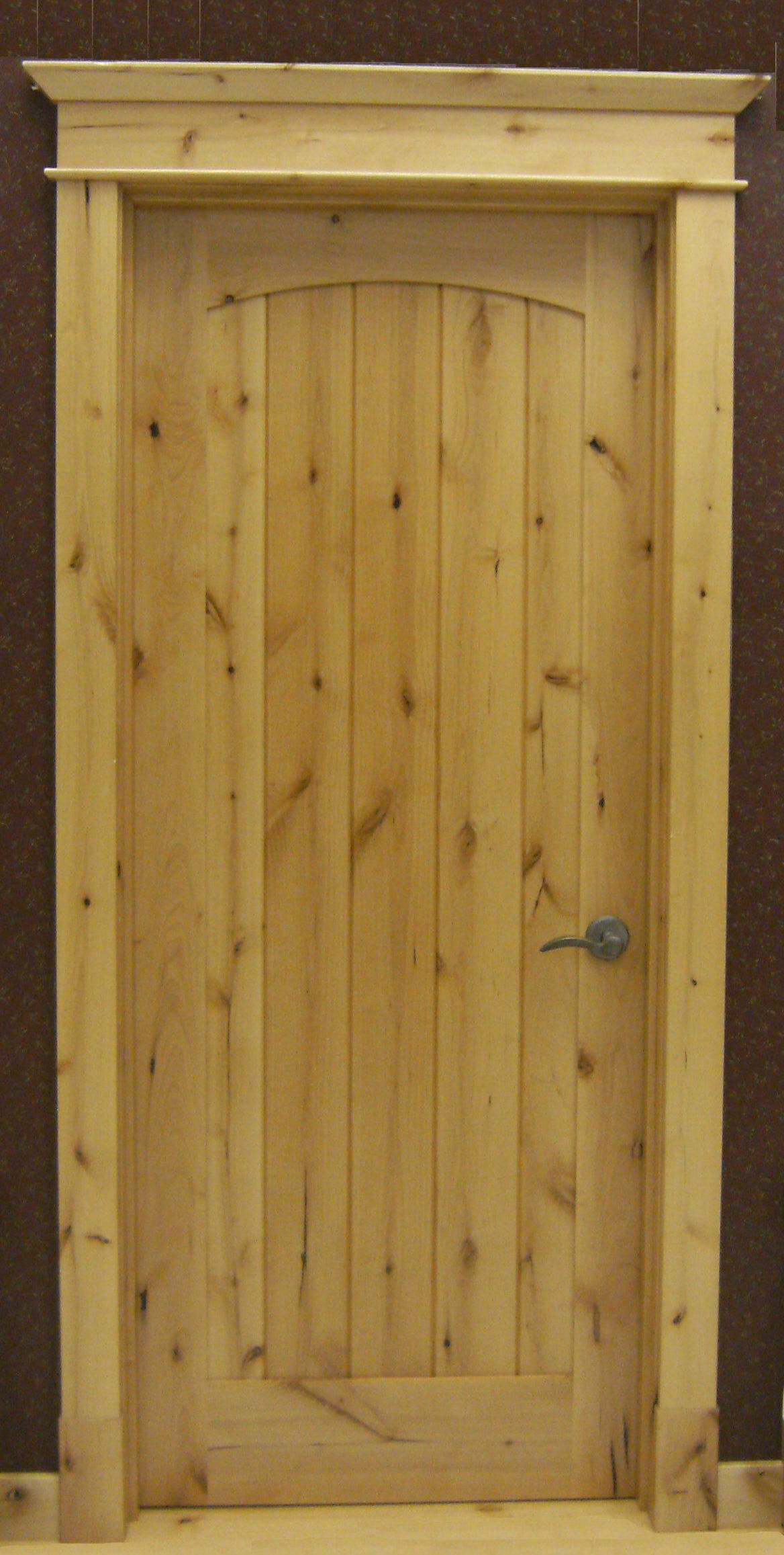 Rustic Knotty Alder Doors