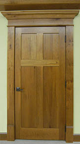 Cherry Reverse 4-Panel Interior Door