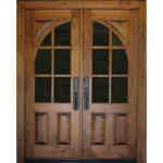Custom Knotty Alder Entry Doors