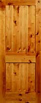 Knotty Alder Shaker 2-panel Wood Interior Door