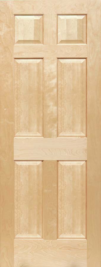 Maple 6-Panel Doors