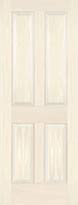 Poplar 4-Panel Interior Interior Door