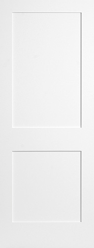 Mission 1-Panel Primed MDF Interior Door