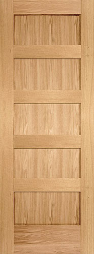 Red Oak Horizontal 5-Panel Wood Interior Doors Red Oak Horizontal 5-Panel Wood Interior Doors