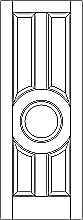 RP-5100 5-panel circle door