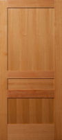 Vertical Grain Douglas Fir 3-panel Interior Wood Doors