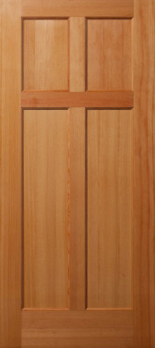 Vertical Grain Douglas Fir Reverse 4-panel Interior Wood Door Vertical Grain Douglas Fir Reverse 4-panel Interior Wood Door