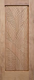 Banana Leaf Custom Mahogany Door