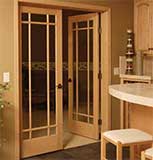 Glass Prairie Style Interior Wood Doors