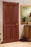 Traditional 4-Panel Interior Door