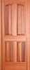 Lyptus 4-Panel Interior Door
